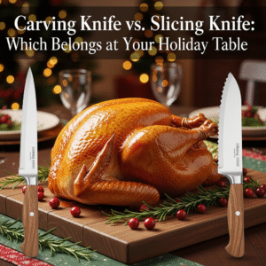 Carving Knife vs. Slicing Knife
