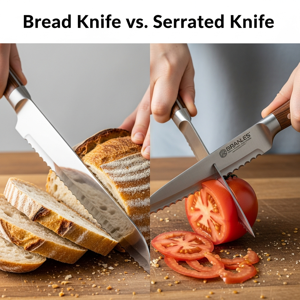 bread knife vs serrated knife