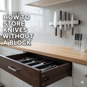 How to Store Knives Without a Block