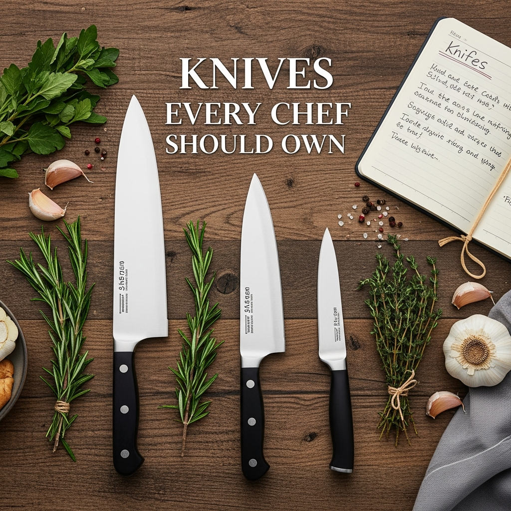 knives every chef should own