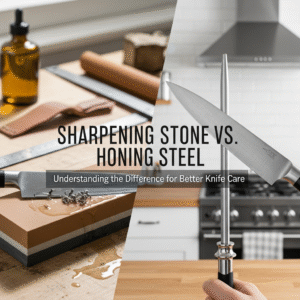 sharpening stone vs honing steel
