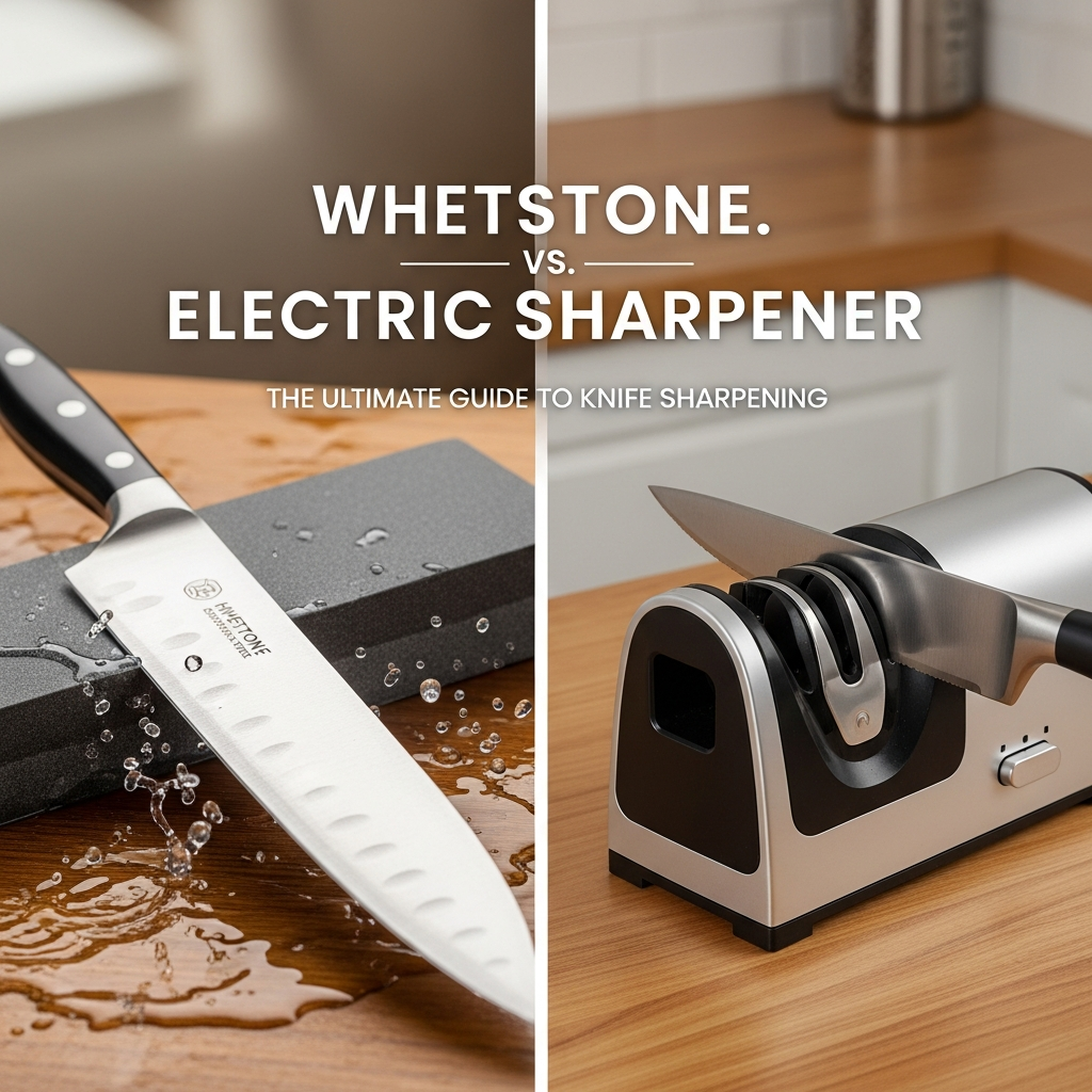 Whetstone vs. Electric Sharpener