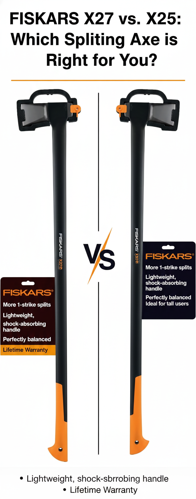 Fiskars X27 vs X25