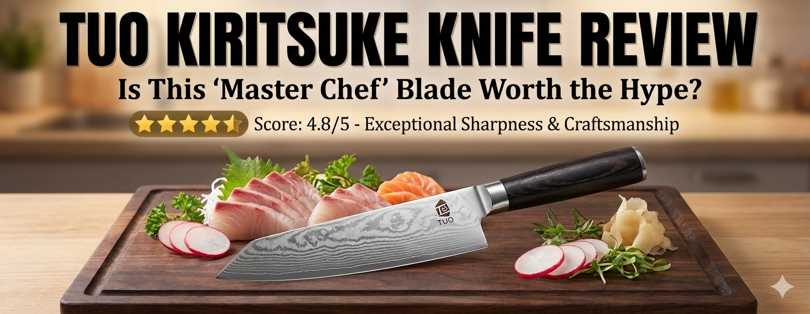 TUO Kiritsuke Knife Review