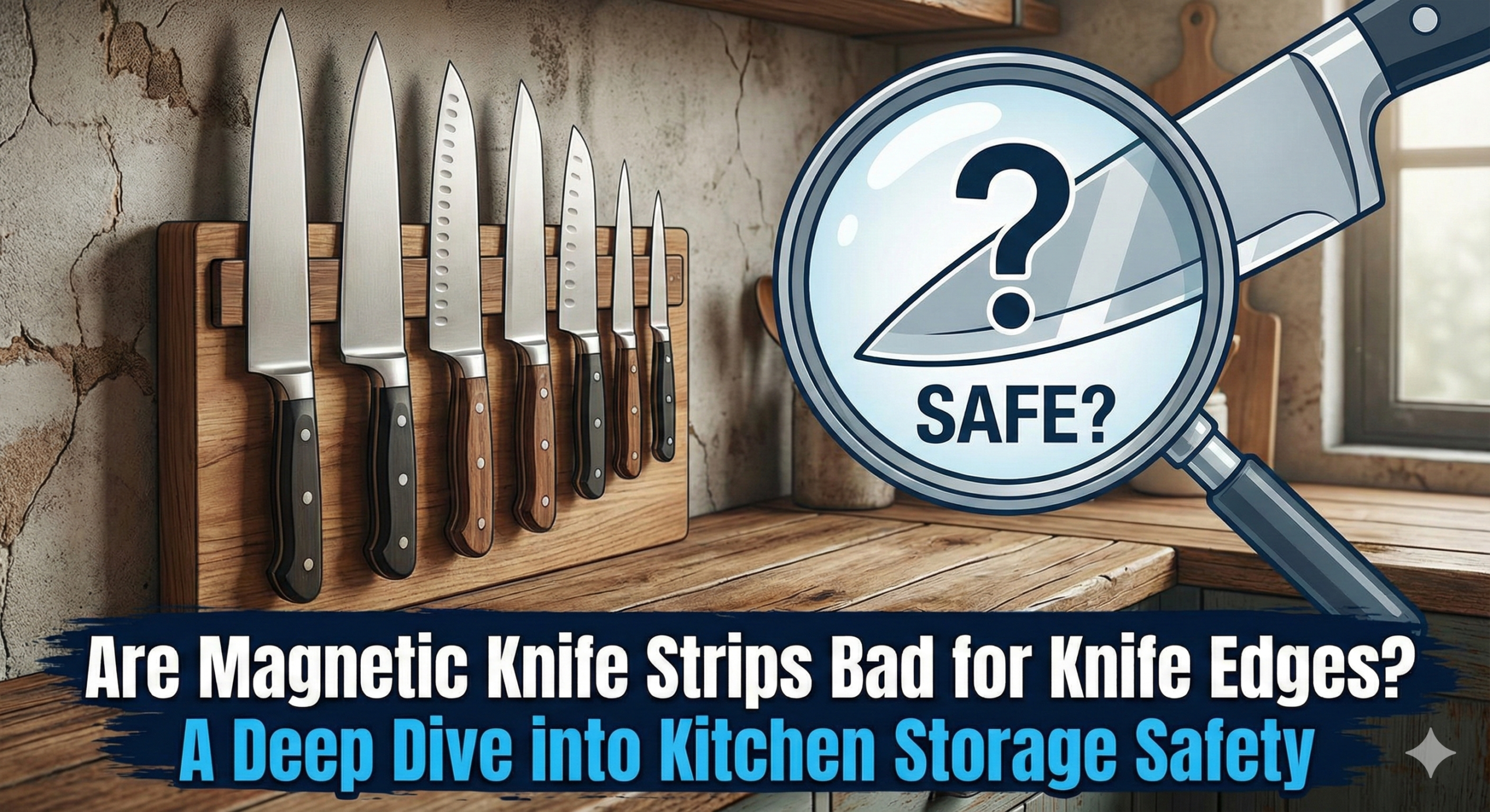 Are Magnetic Knife Strips Bad for Knife Edges